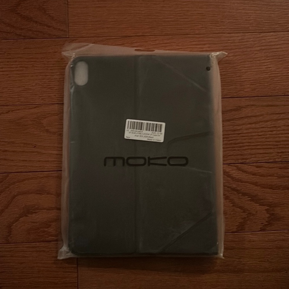 Moko iPad Air 4 Case with Apple Pencil cover Black
